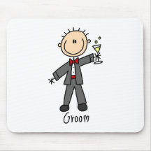 A Drink For The Groom Mousepad