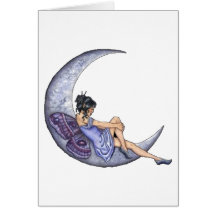 A Fairy Moon Card