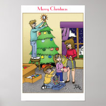 A Family Christmas Poster