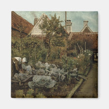A Flemish Garden Refrigerator Magnets