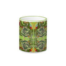 A folk art Cup Mug