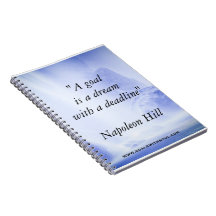 A Goal is a dream with a deadline Spiral Notebook