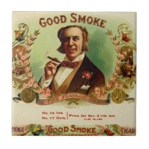 A good Smoke for the sophisticated gentleman Ceramic Tiles