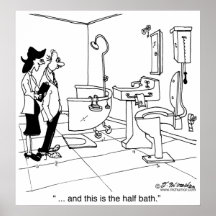 A Half Bath Poster