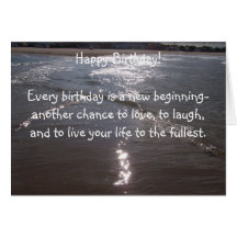 A Happy Birthday Card Sea