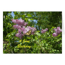A June Birthday Card