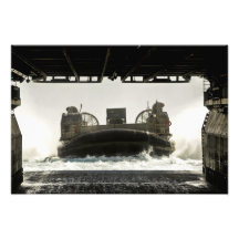 A landing craft air cushion prepares to enter photo