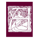 A Letter Lady Post Card