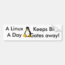 A Linux A Day... Bumper Stickers