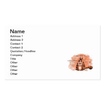 A Little Cathair Business Card Template