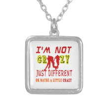 A Little Crazy for American Football Necklaces