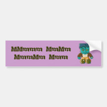 A Little Frankenstein Monster Bumper Stickers