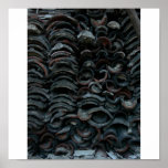 A lot of Roof Tiles Posters