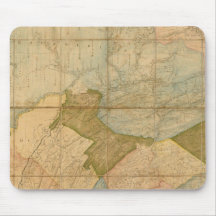 A Map of The State of Pennsylvania Mousepads