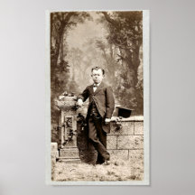 A Midget Vintage Circus 1800's Print