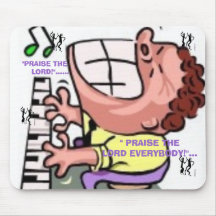 A MIGHTY PRAISE! MOUSEPAD