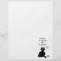A Mouse on the Bed Personalised Flyer