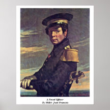 A Naval Officer By Millet (Ii) Jean-Francois Print