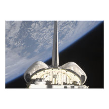 A partial view of Space Shuttle Endeavour Photographic Print