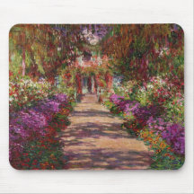 A Pathway in Monet's Garden, Giverny, 1902 Mouse Pad