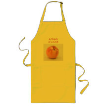 A Peach of a Chef Apron