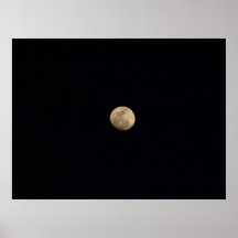 A picture of the moon. print