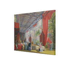 A Portion of the Transept of the Great Exhibition Gallery Wrapped Canvas