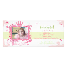 A Princess Birthday Bash Invite