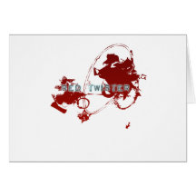 A Red Twister of Anime Card