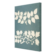 A Rose Branch and Jasmin Branch Canvas Print
