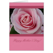 A rose for mothersday greeting card