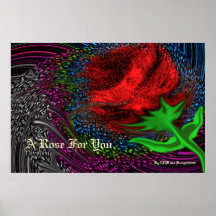 A Rose For You Poster