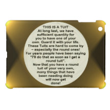 A Round Tuit ~ iPad Mini case