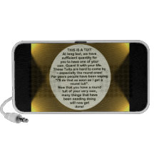 A Round Tuit ~ Speaker