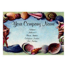A Seashell Frame Business Cards