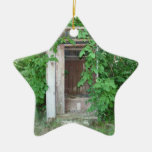 A  Seat Among The Flowers Christmas Tree Ornaments