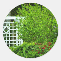 A Seat in the Garden Stickers