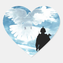 A Soldier For Peace Sticker