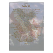 A soldier's refuge greeting card