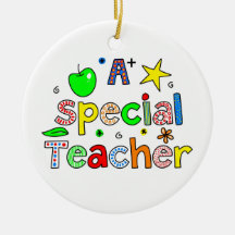 A Special Teacher Christmas Ornaments