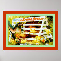 A Spring Chicken Posters