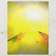 A Star Is Born - Science Fiction Digital Art Flyer Design