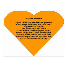 A State of Mind Postcard