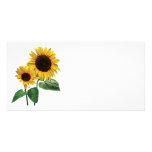 A Sunflower Mummy's Love Customised Photo Card