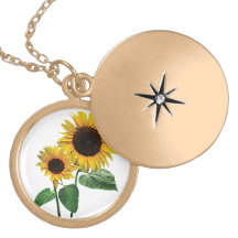 A Sunflower Mummy's Love Personalised Necklace
