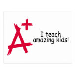 A+ Teacher Post Cards