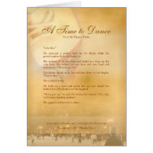 A Time to Dance Blank Note Card