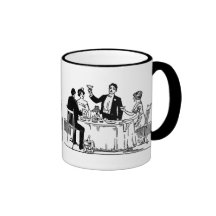 A toast coffee mug