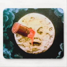 A Trip to the Moon Mouse Pad