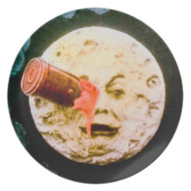 A Trip to the Moon Party Plate